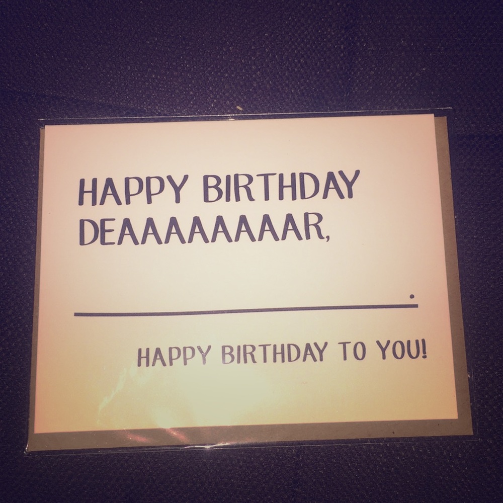 Happy Birthday Dear | Greeting Card Mayd